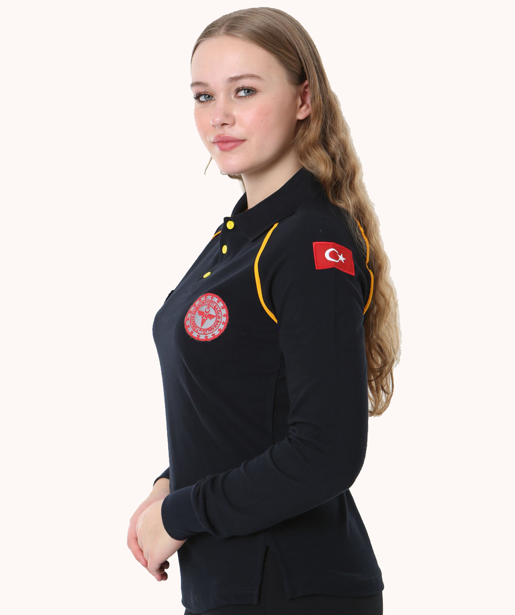 Acil Sağlık Lakost Uzun Kol T-Shirt Lacivert