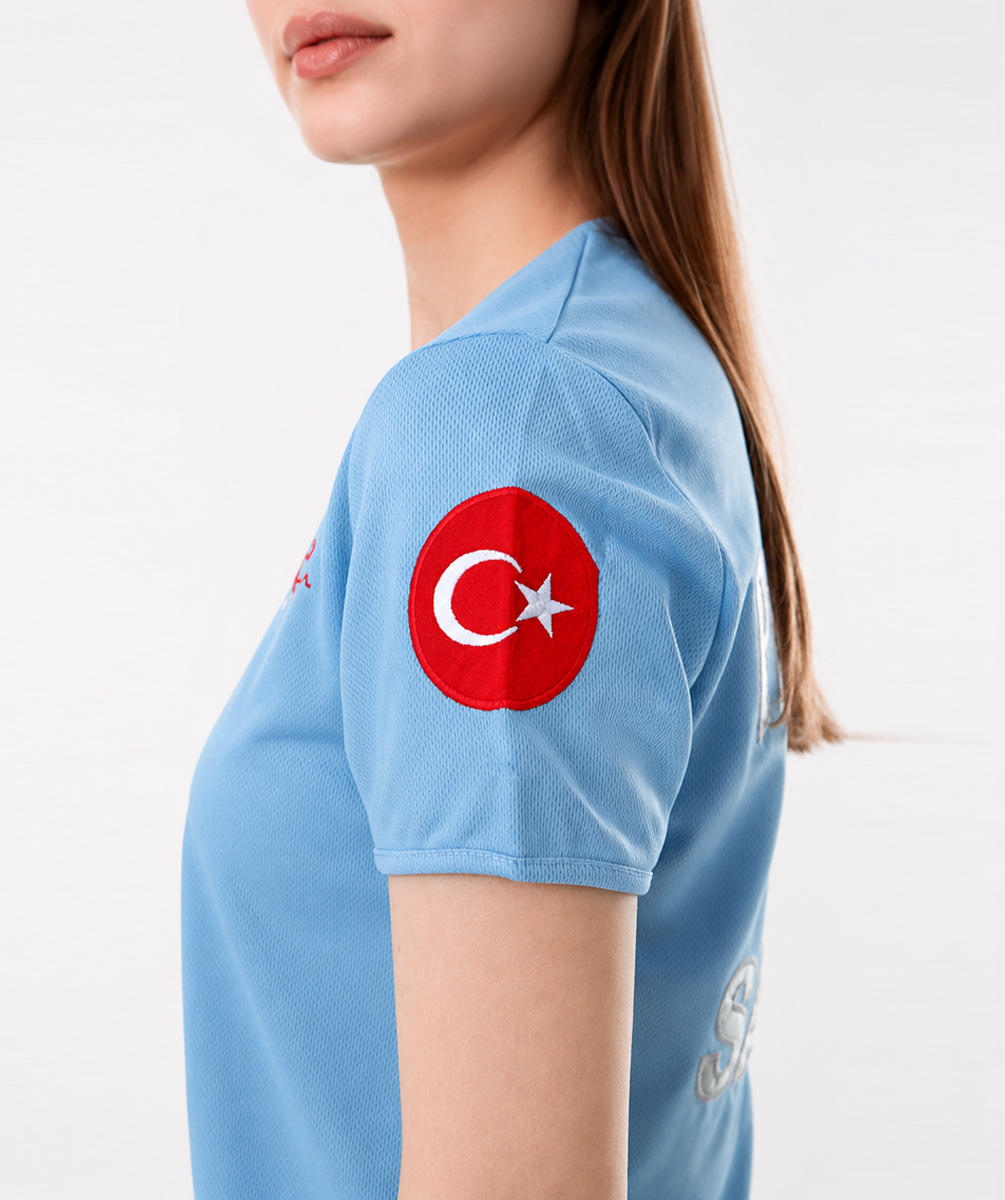 İ-SPORTİVE V Yaka Kısa Kol Paramedik Spor Yazlık T-Shirt