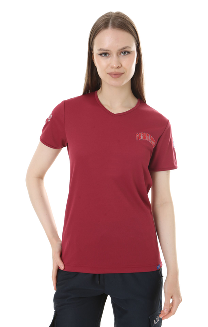 İ-SPORTİVE V Yaka Kısa Kol Paramedic Spor T-Shirt