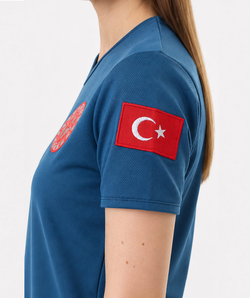 İ-SPORTİVE V Yaka Kısa Kol Acil Sağlık Spor Yazlık T-Shirt