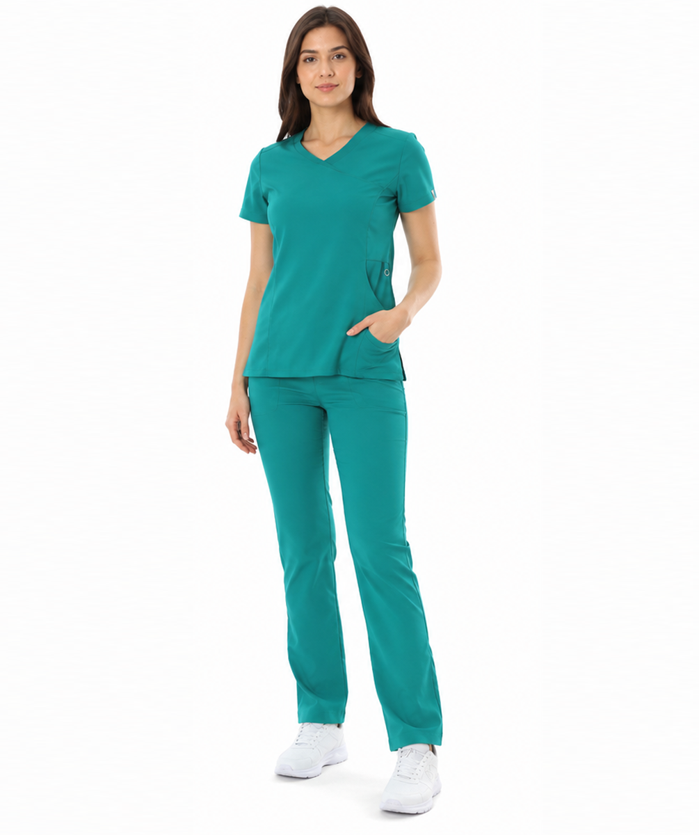 112354 i-Modern Ribanalı Doktor/Hemşire Forması