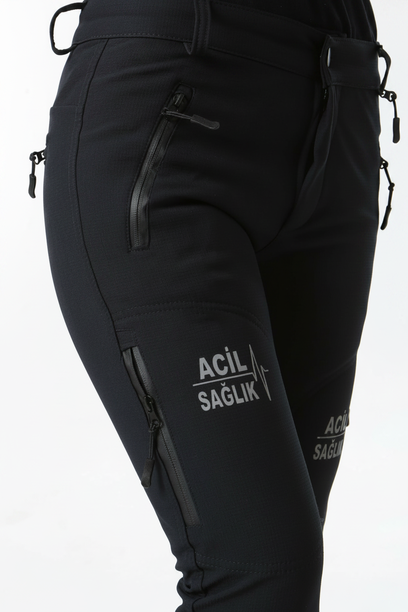 Acil Sağlık Outdoor Çok Cepli Likralı Tactical Pantolon 4 Mevsim (Slim Fit)