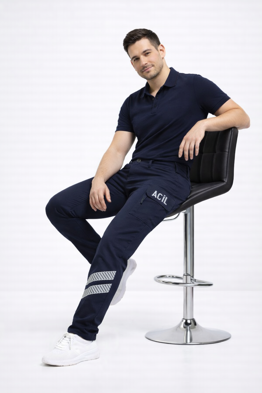 ACİL 112 Likralı Taktik Pantolon