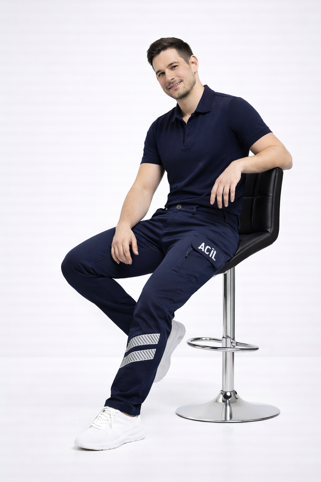 ACİL 112 Likralı Taktik Pantolon