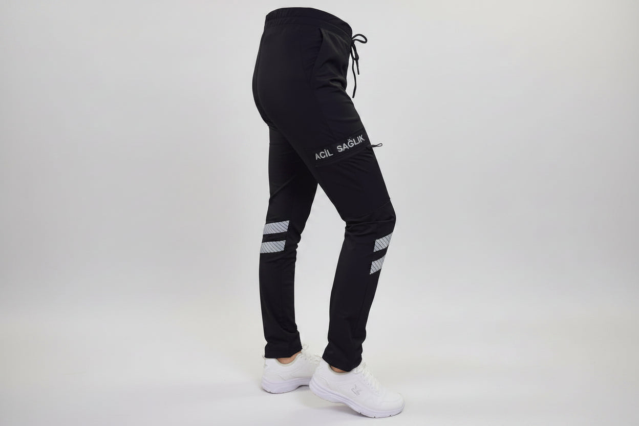 112439 Yazlık SportsWear Acil Sağlık 112 Eşortman Tarzı Pantolon (Ultra Esnek)