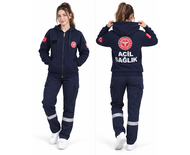 112952 112 Kapşonlu Polar