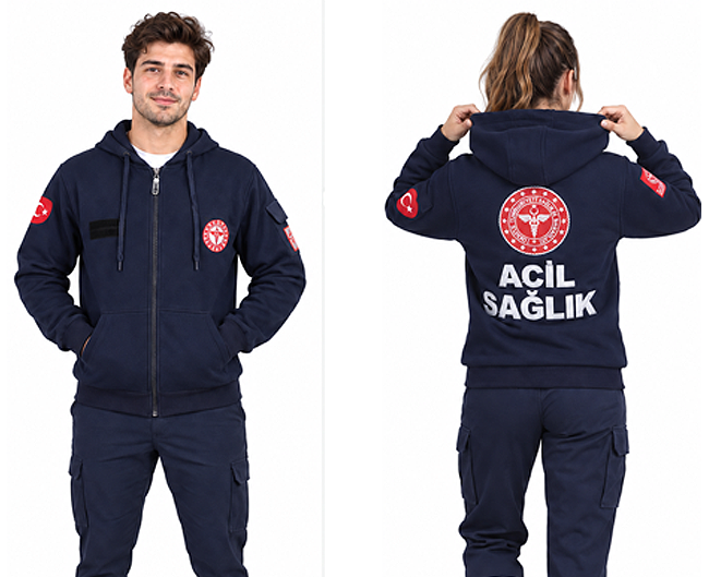 112952 112 Kapşonlu Polar