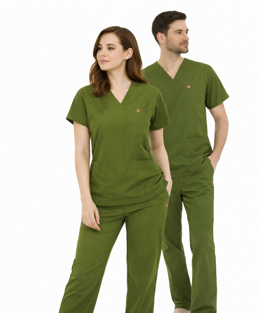 Armasız Sağlık Bakanlığı Standart Forma Likralı Scrubs