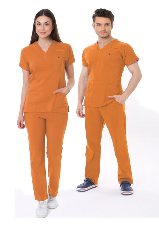 Armasız Sağlık Bakanlığı Standart Forma Likralı Scrubs
