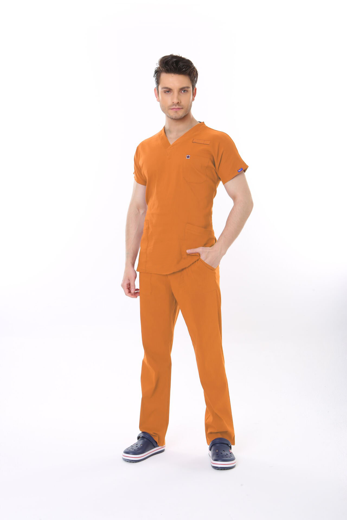 Armasız Sağlık Bakanlığı Standart Forma Likralı Scrubs