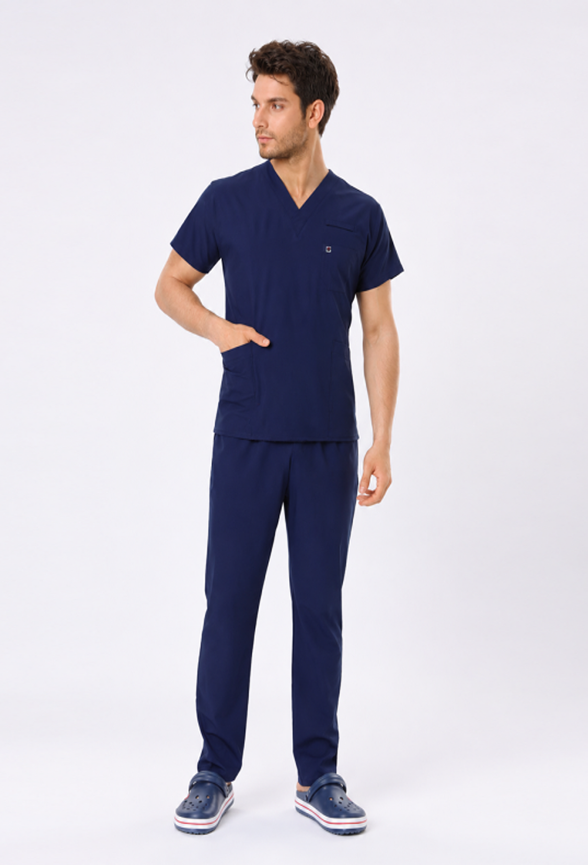 Armasız Sağlık Bakanlığı Standart Forma Likralı Scrubs