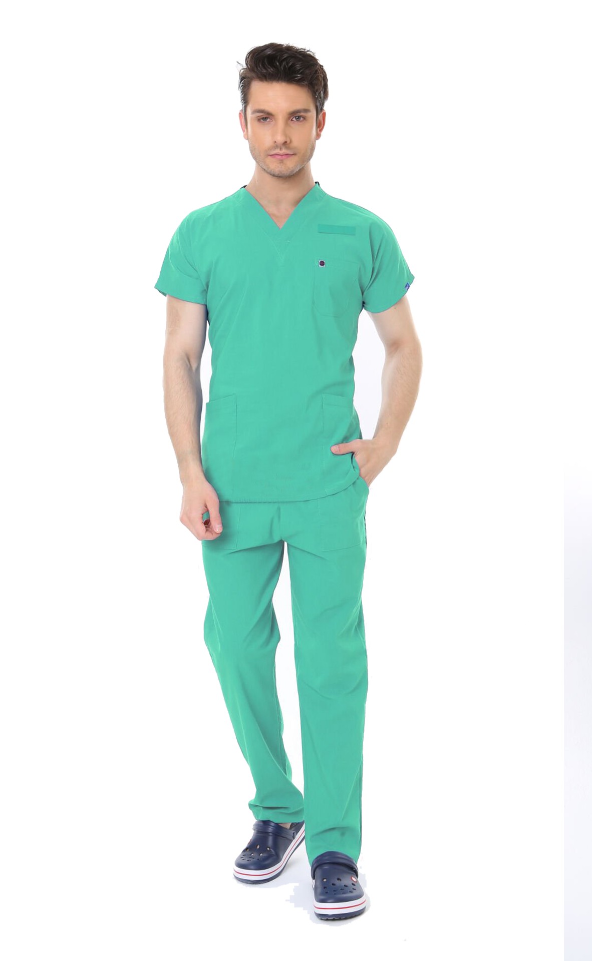 Armasız Sağlık Bakanlığı Standart Forma Likralı Scrubs