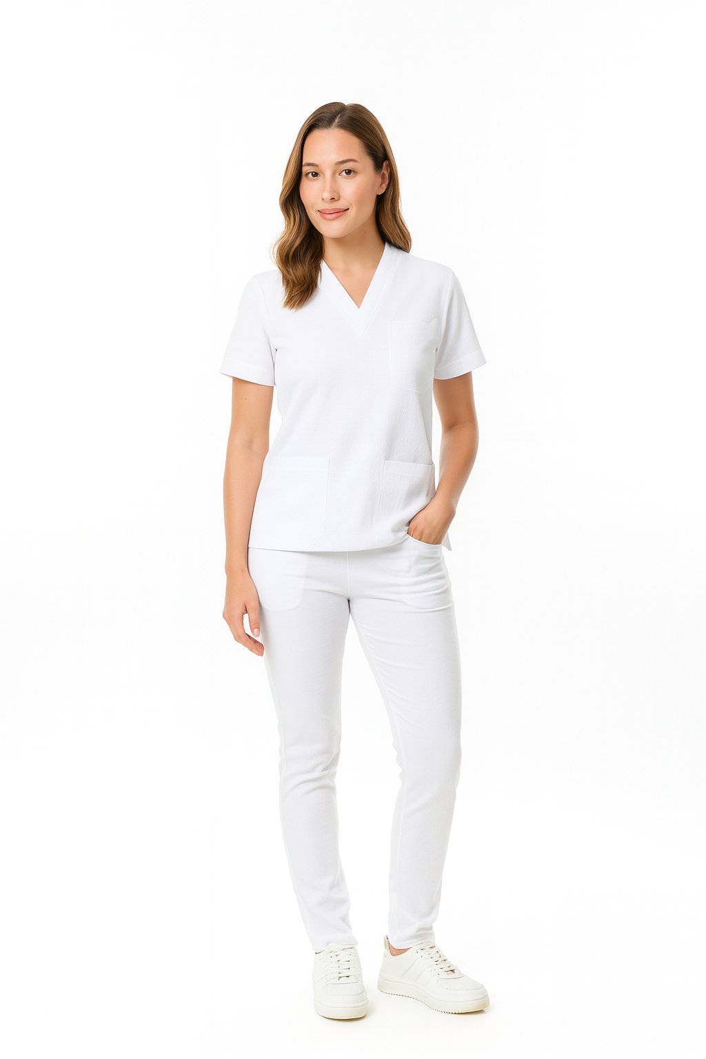 Gofre Likralı Takım (Gizli Cepli)