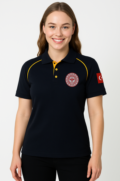 Yeni 112 Lakost Kısa Kol T-Shirt Lacivert