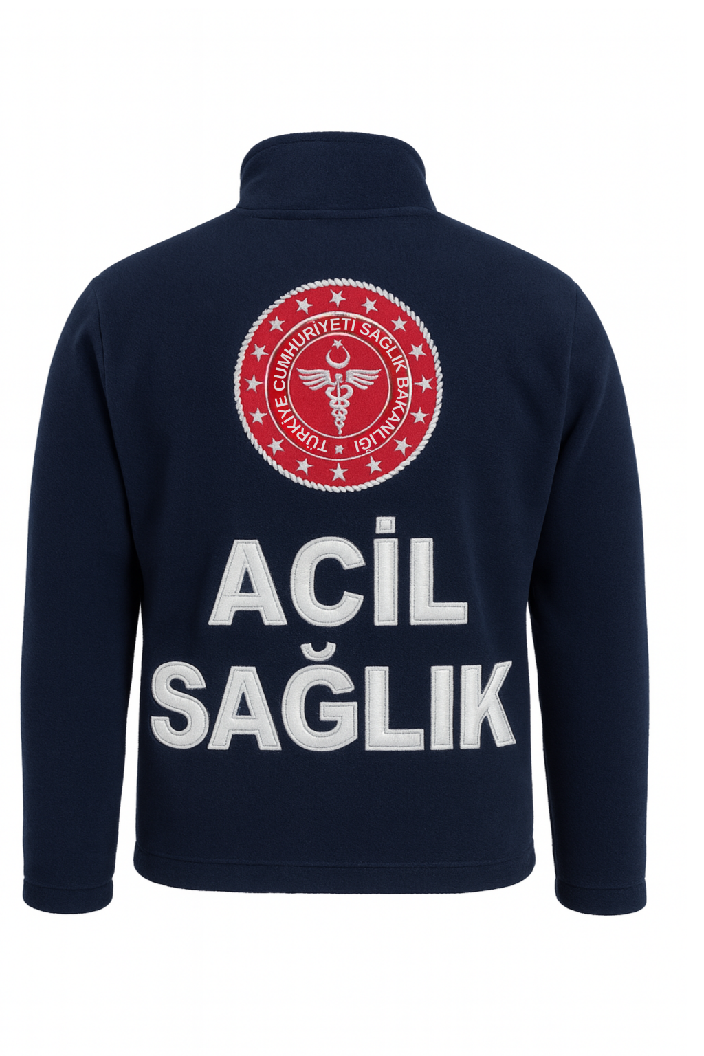 Acil Sağlık Sağlık Bakanlığı Logolu Kışlık Polar Mont