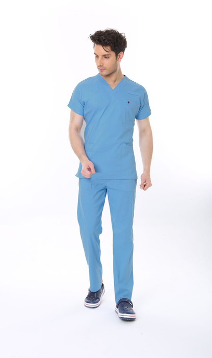 Armasız Sağlık Bakanlığı Standart Forma Likralı Scrubs