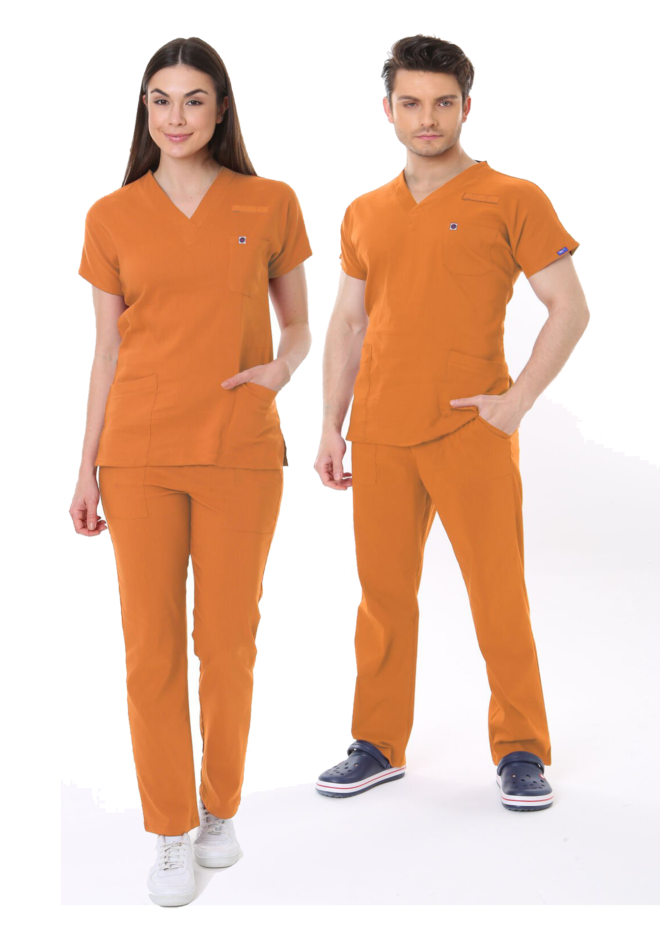 Armasız Sağlık Bakanlığı Standart Forma Likralı Scrubs
