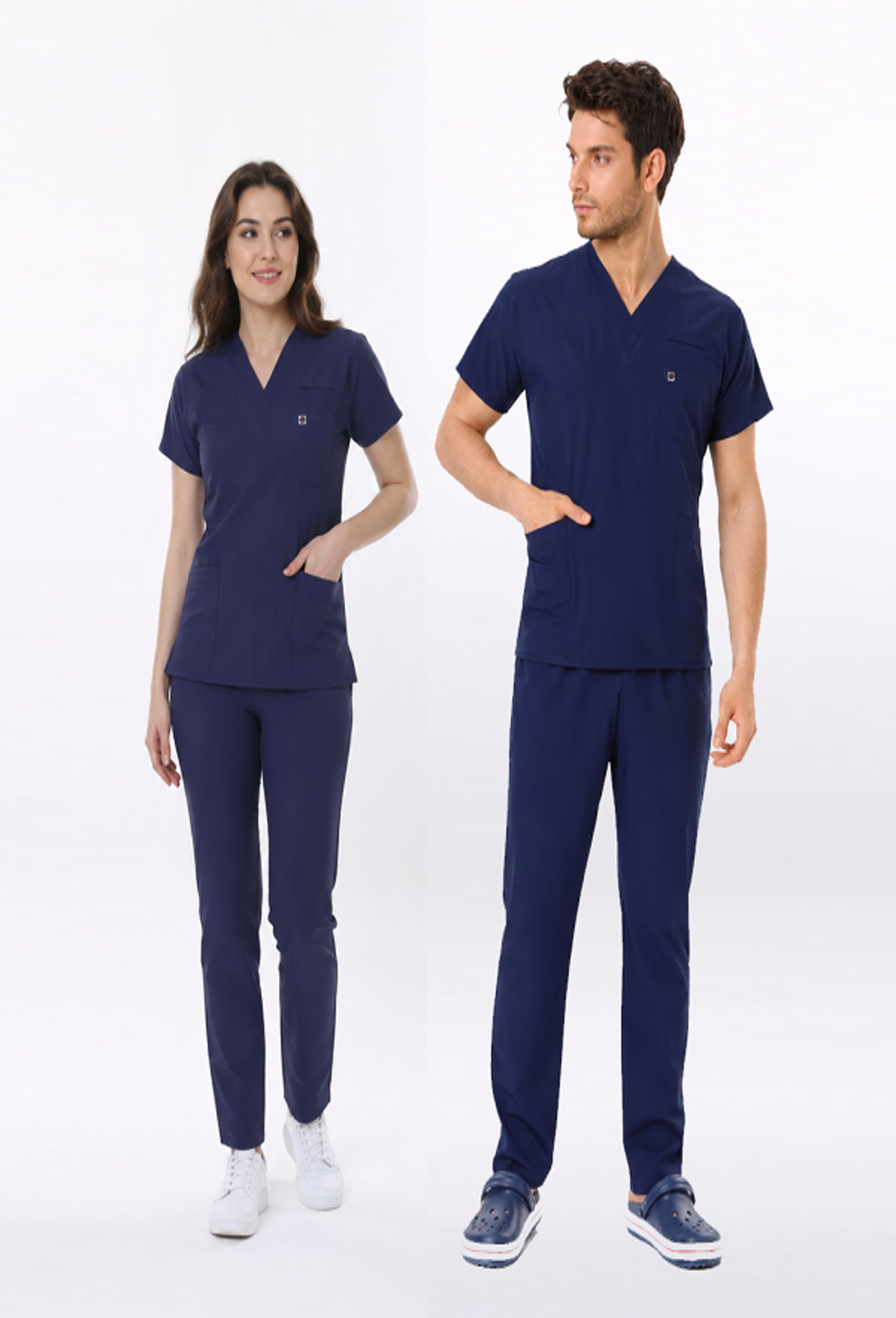 Armasız Sağlık Bakanlığı Standart Forma Likralı Scrubs