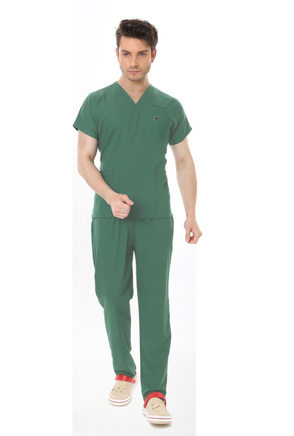 Armasız Sağlık Bakanlığı Standart Forma Likralı Scrubs