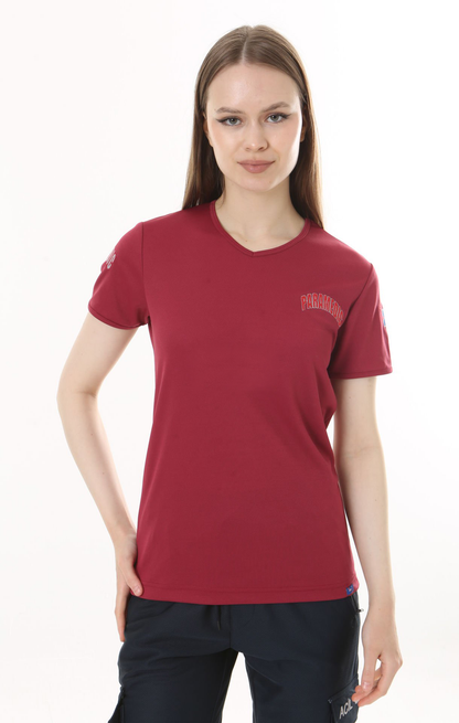 İ-SPORTİVE V Yaka Kısa Kol Paramedic Spor T-Shirt