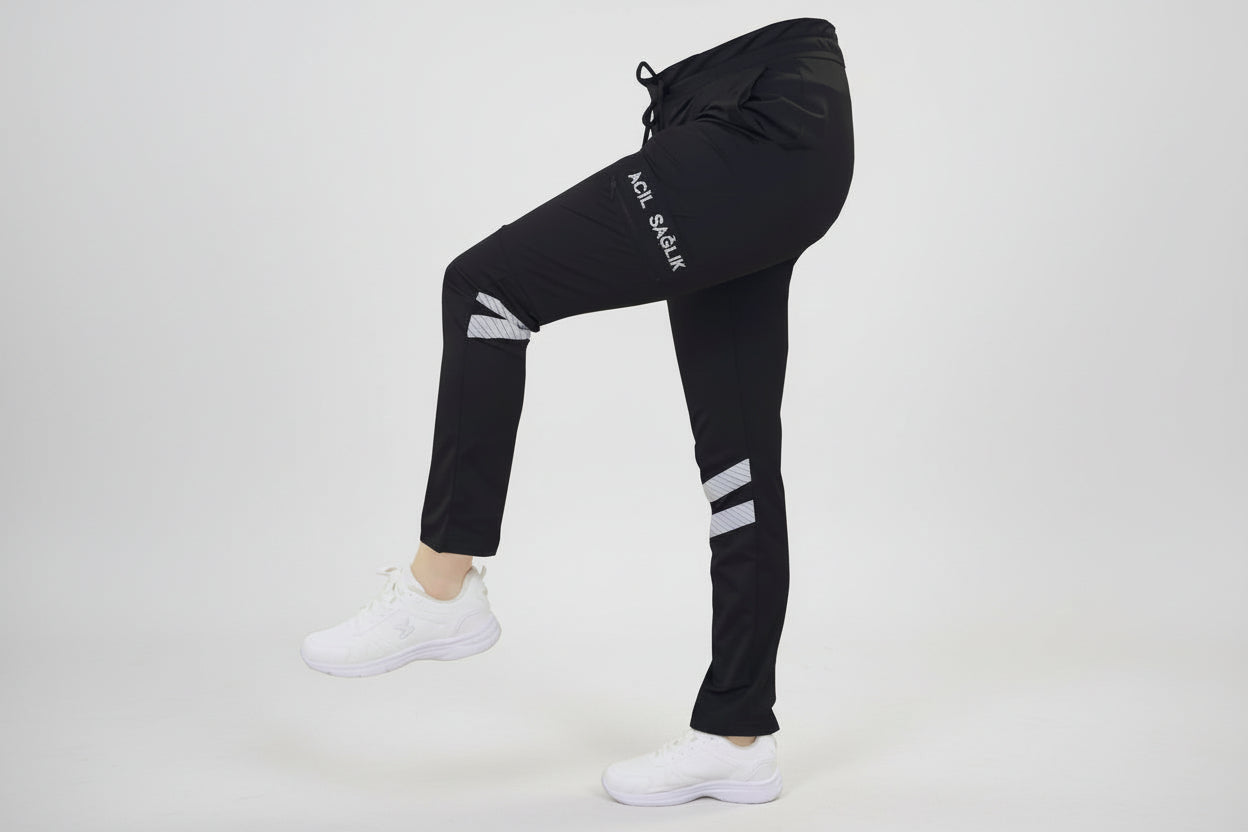 112439 Yazlık SportsWear Acil Sağlık 112 Eşortman Tarzı Pantolon (Ultra Esnek)