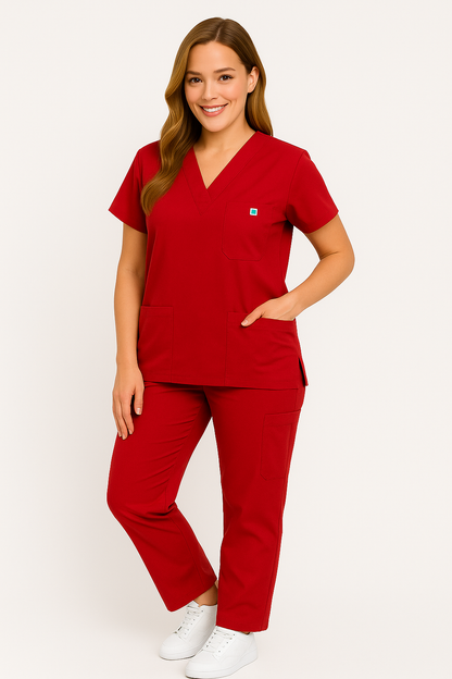 İ-Modern Çıtçıtlı Likralı Takım (Ribanalı)