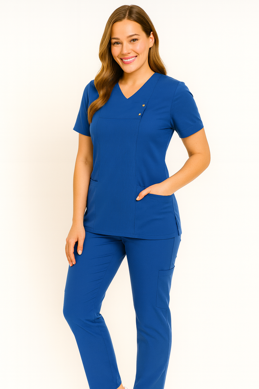 İ-Modern Çıtçıtlı Likralı Takım (Ribanalı)