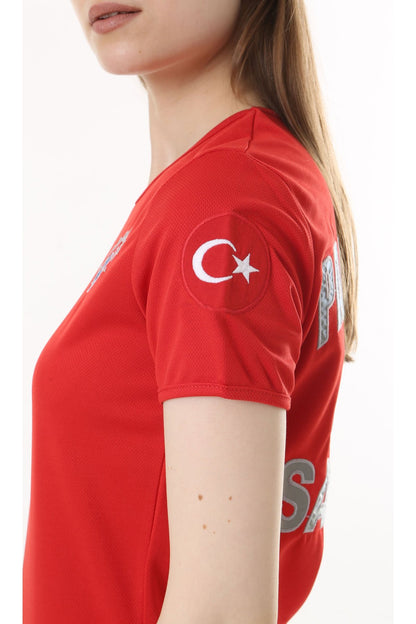 İ-SPORTİVE V Yaka Kısa Kol Paramedik Spor T-Shirt