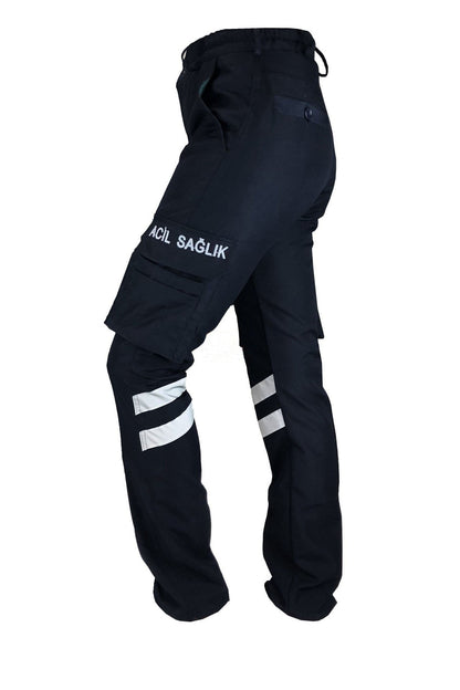 Yeni Acil Sağlık Personeli 4 Mevsim Harman Gabardin Pantalon