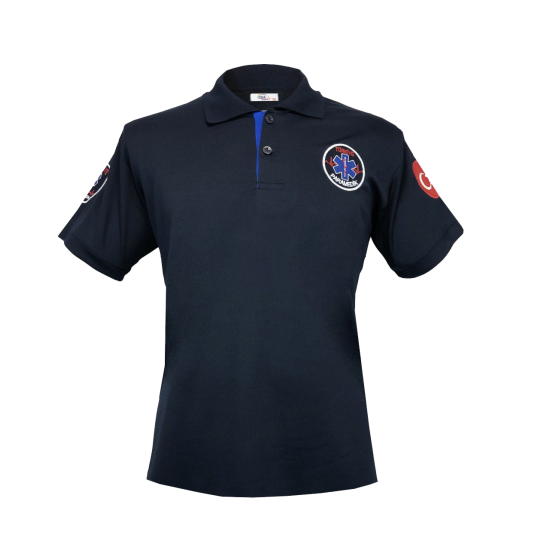 Acil Sağlık İ-Sportive Polo Yaka Paramedik T-Shirt Acil Sağlık İ-Sportive Polo Yaka Paramedik T-Shirt