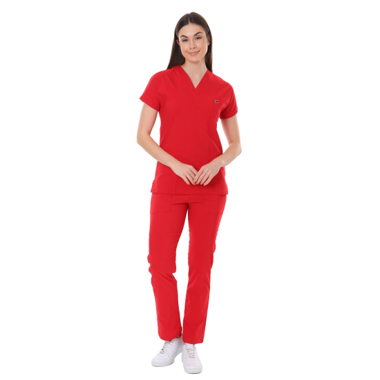 Flexcool Likralı Takım Kırmızı Flexcool Likralı Takım Kırmızı