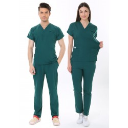 İ-Platinum Viskon Likralı Takım Avcı Yeşili
